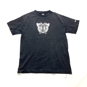 VTG 90's Darkstar Skateboards Knight Axe Logo T Shirt Large MAde in USA Y2K